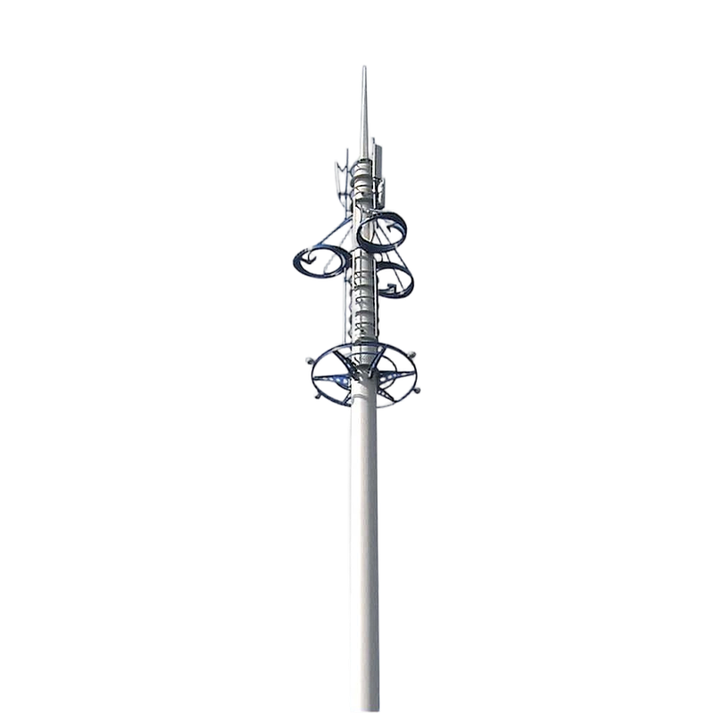 Hanging Basket Style Landscape Ground-Mounted Communication Tower