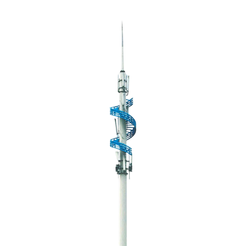 Ribbon-Style Landscape Ground-Mounted Communication Tower