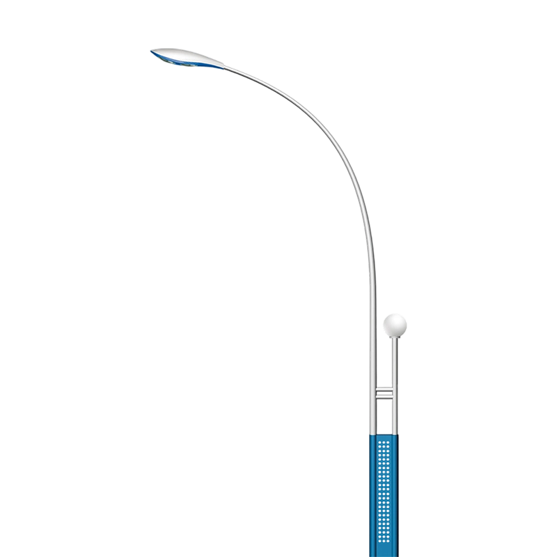 Landscape Composite LED Dual-Effect Single-arm Street Light