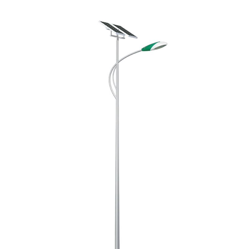 Industrial Streamlined Dual-Arm Solar Street Light