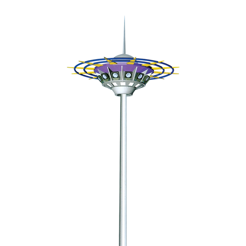 High-Efficiency Modular Wind-Resistant High-Mast Light