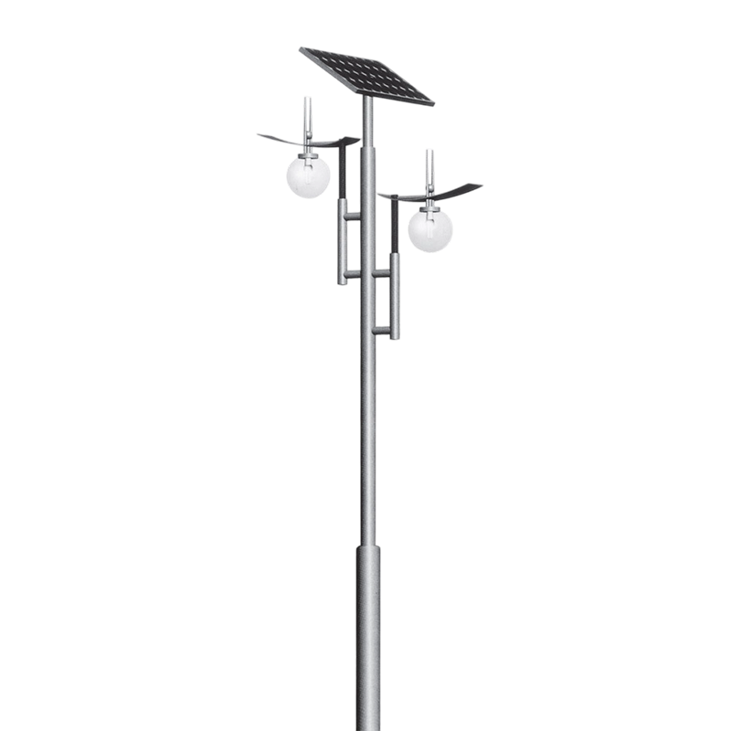 Dual-Head Solar Landscape Garden Light