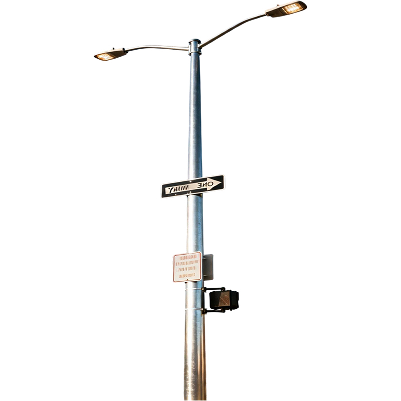 Double-Arm Road Lighting Pole