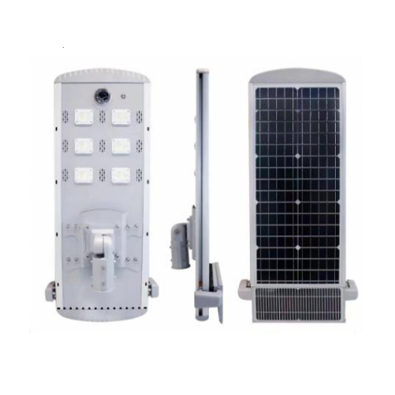 Smart Rail-Driven Self-Cleaning All-in-One Solar Street Light