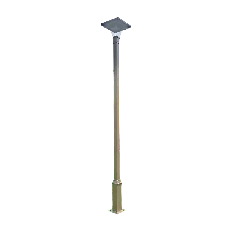Modern Minimalist Square-Pole Garden Light