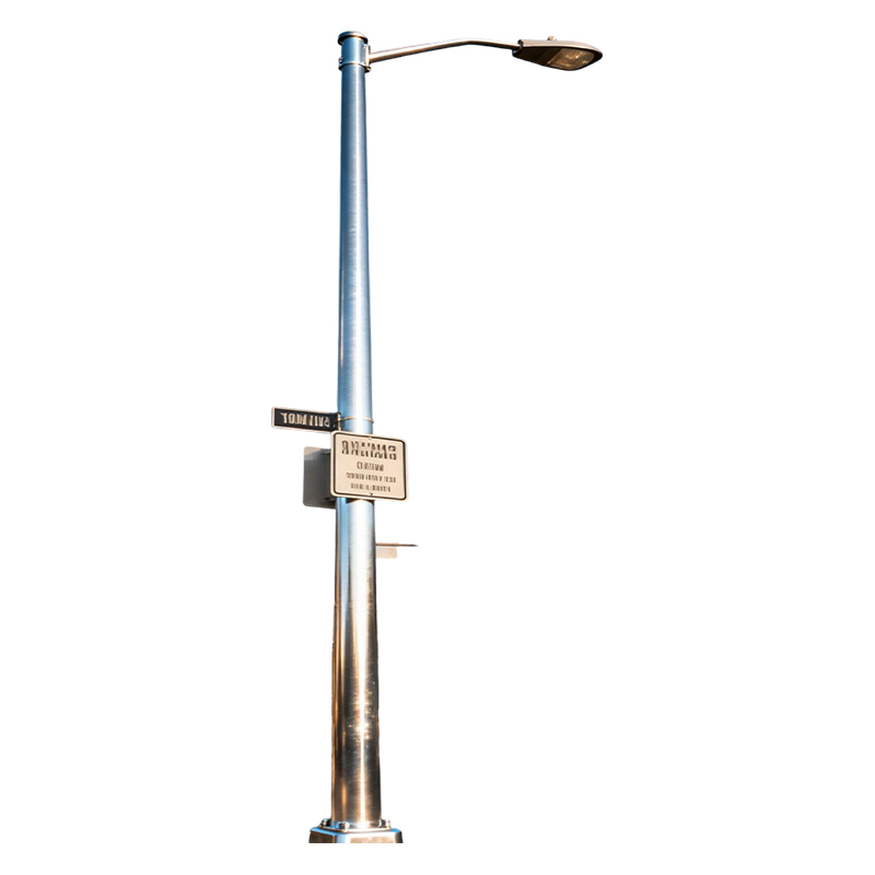 Single-Arm Multi-Functional Road Lighting Pole